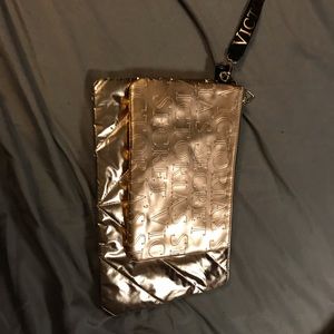 Victoria’s Secret gold double bag set